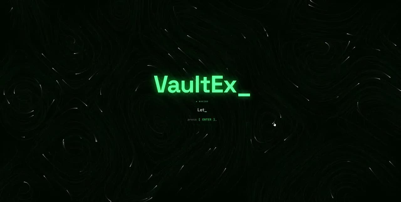 A still from the Vaultex privacy toolkit walkthrough.